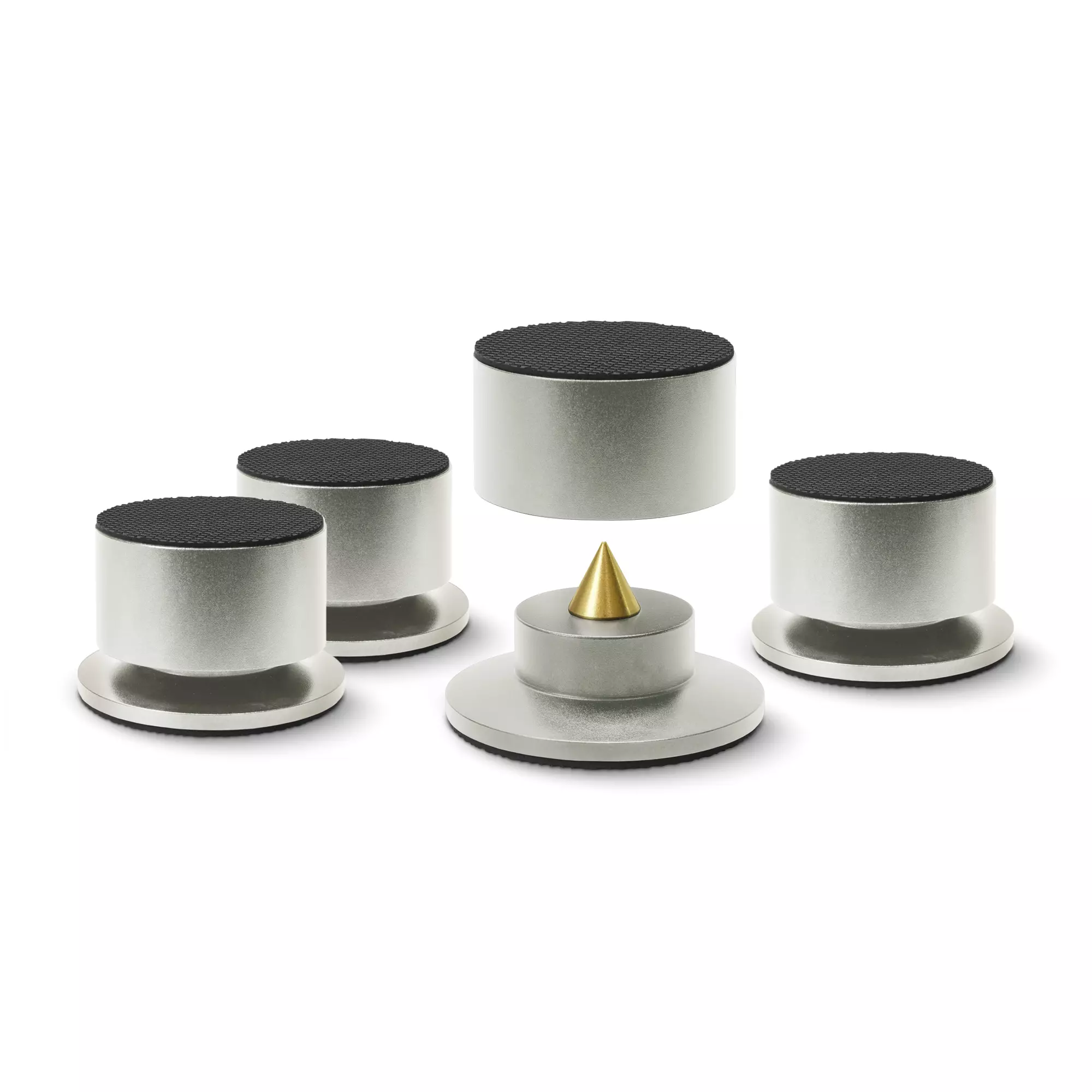 DYNAVOX ABSORBEDORES BA-4 PLATA (4 PIEZAS)