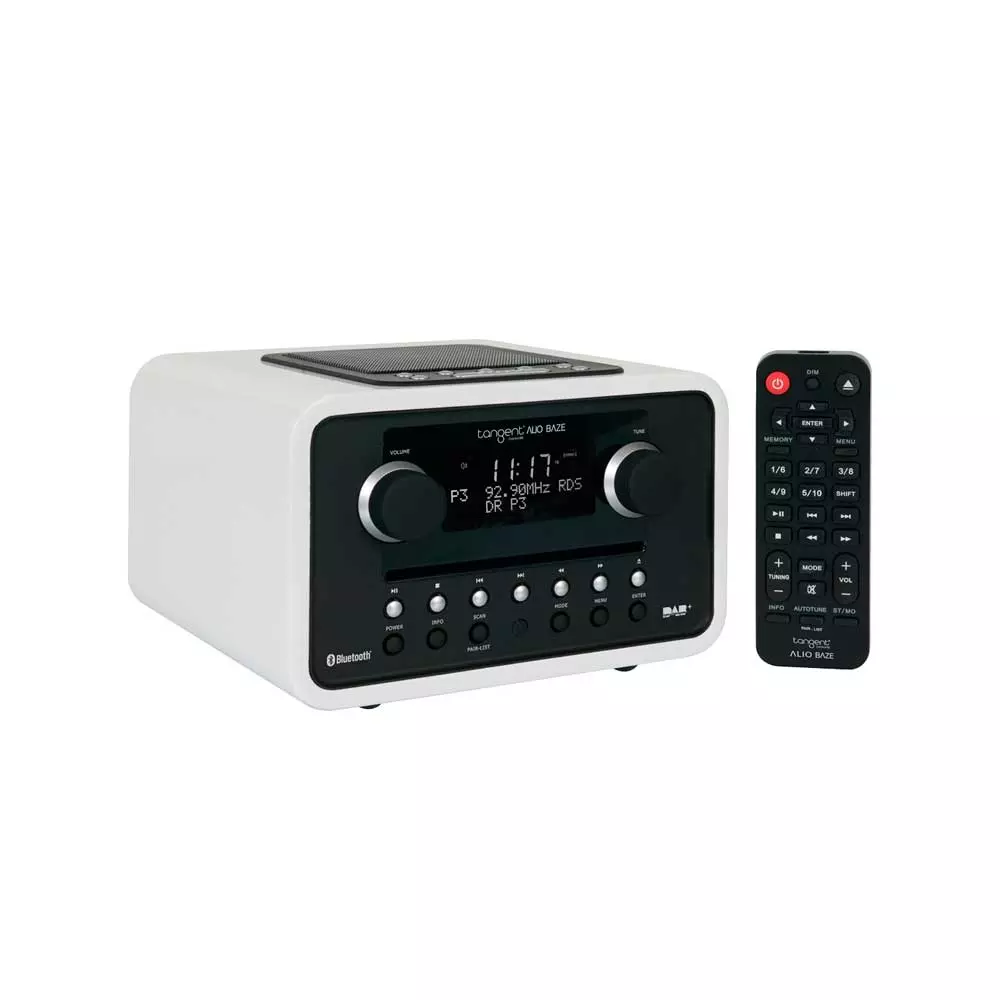TANGENT ALIO BAZE MONO CD/DAB+/FM/BT  (WHITE)