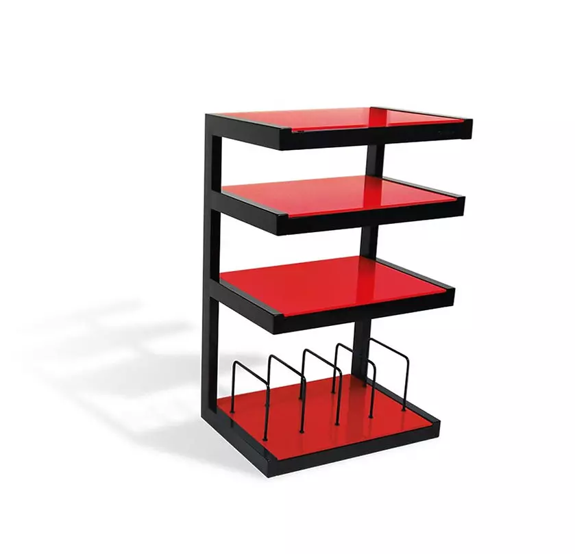 NORSTONE ESSE VINYL BLACK SATIN - RED