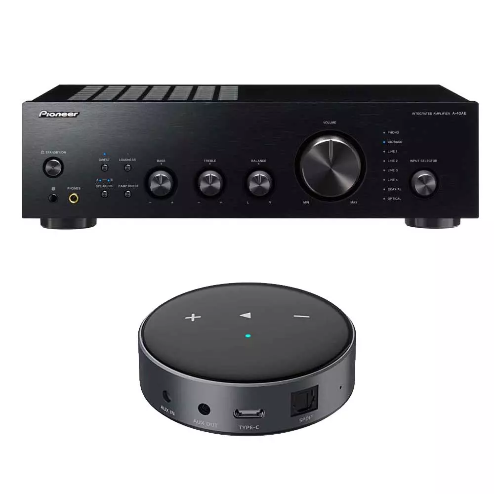 PIONEER A40E + Wiim mini BLACK
