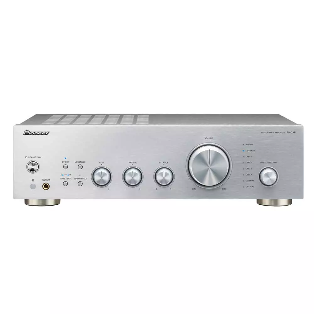 PIONEER A-40AE AMPLIFICADOR ESTEREO INTEGRADO SILVER