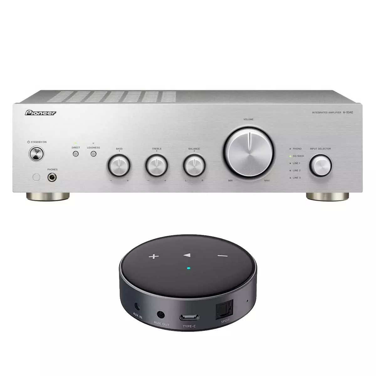 PIONEER A10E + Wiim mini SILVER