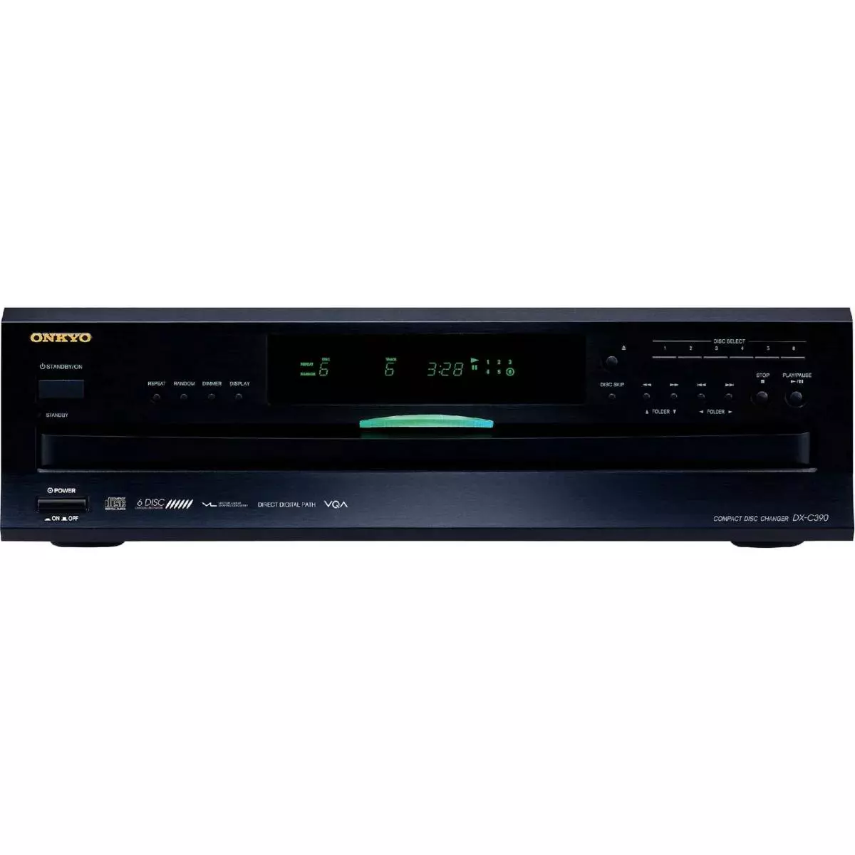 ONKYO DX-C390 CARGADOR COMPACT DISC NEGRO