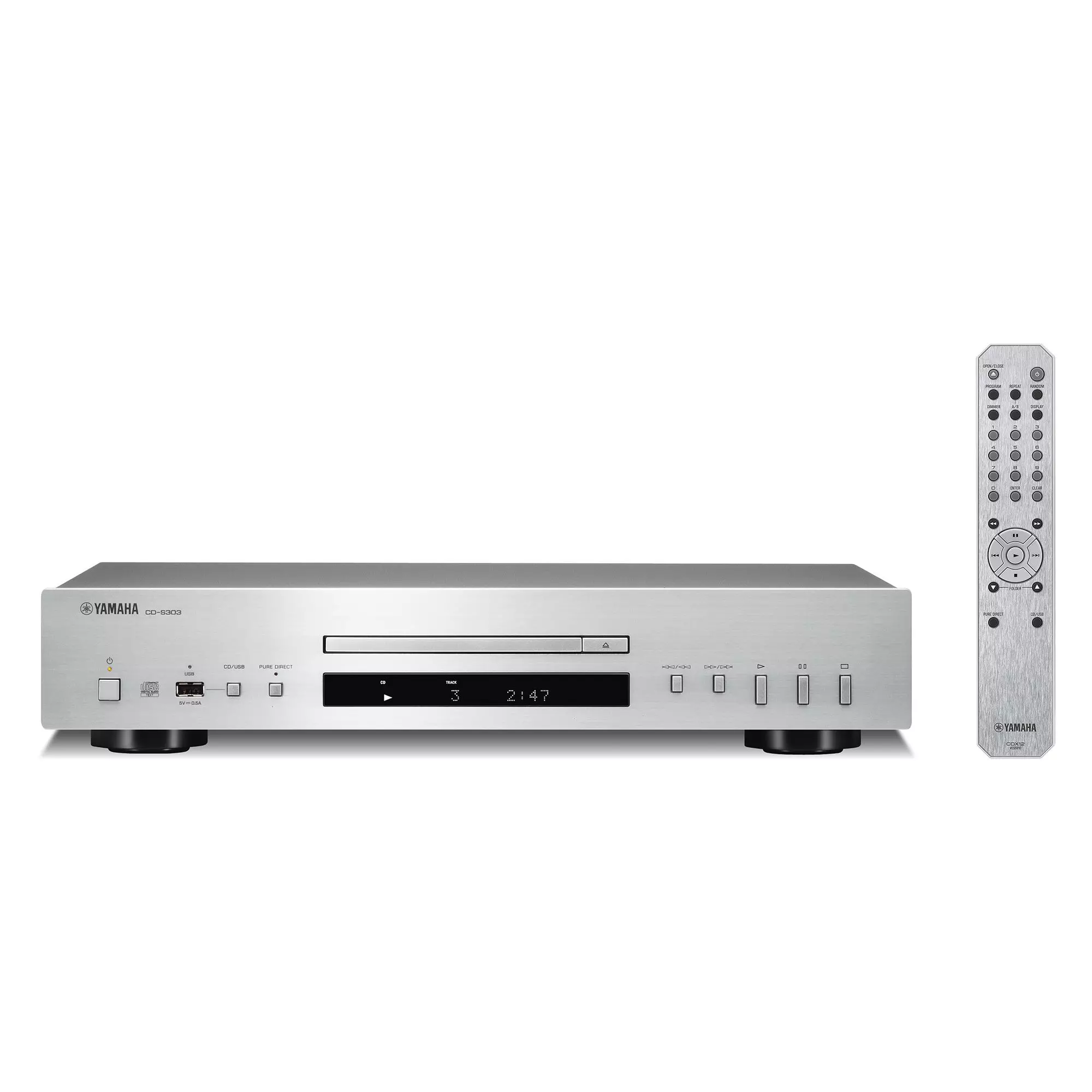 YAMAHA CD-S303 Silver