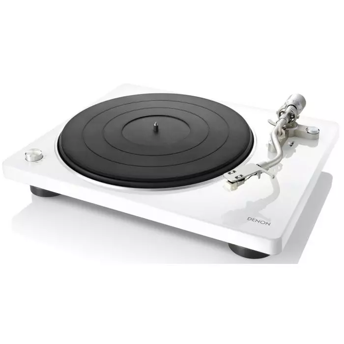 DENON DP-400 White Giradiscos