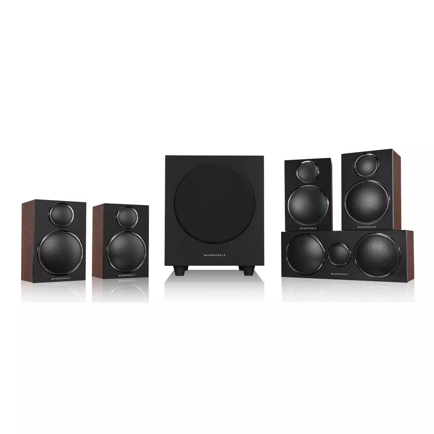 WHARFEDALE DX-3 HCP SYSTEM WALNUT