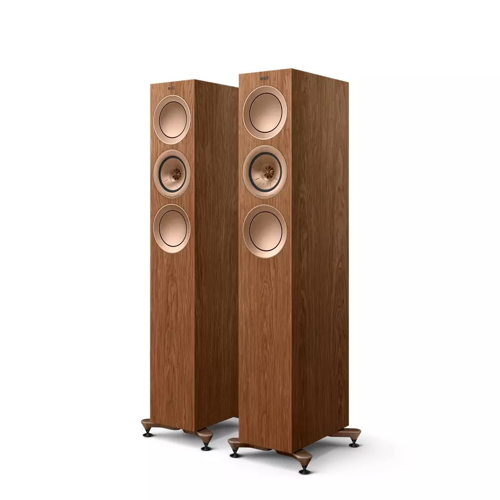 KEF R5 META WALNUT (PAREJA)