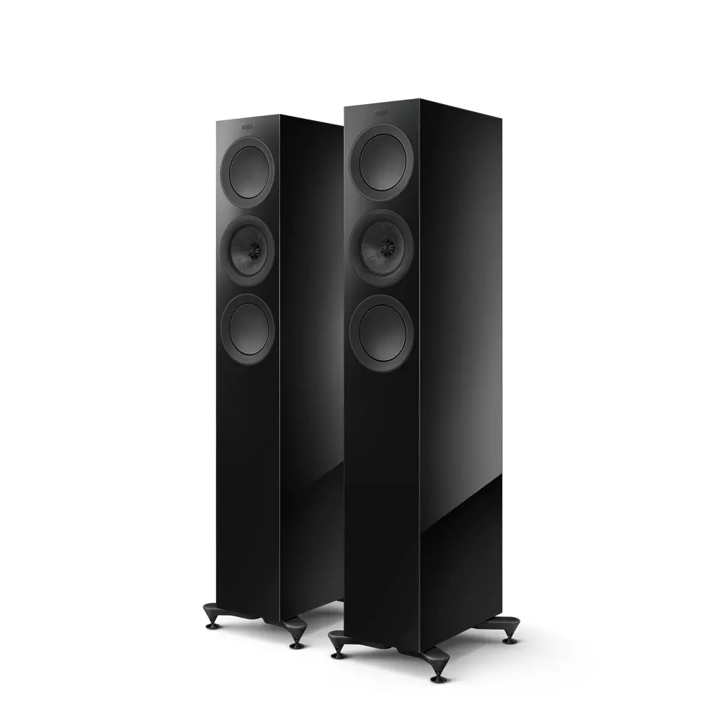 KEF R5 META BLACK GLOSS (PAEJA)