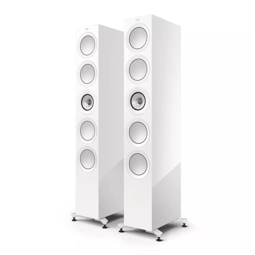 KEF R11 META WHITE GLOSS (PAREJA)