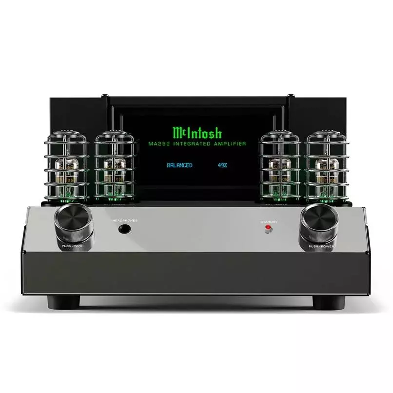 McIntosh MA252 2x100W a 8 Ohms.Hibrido