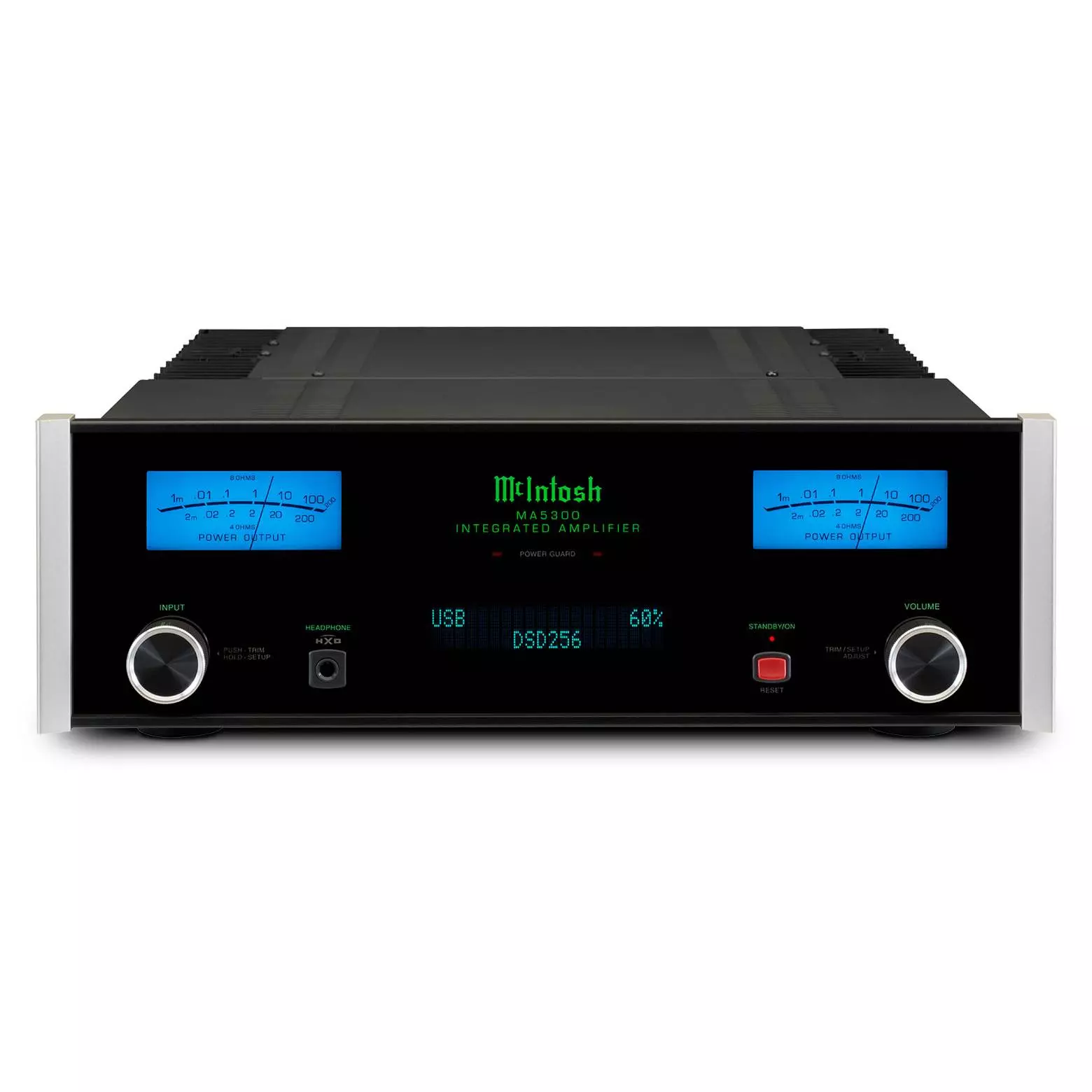 McIntosh MA5300 2x100W a 8 Ohms.Solido