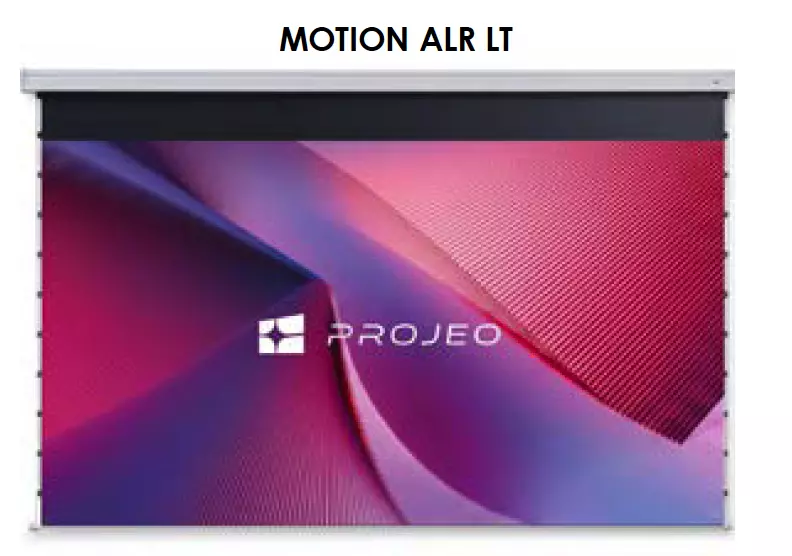 PROJEO MOTION ALR LT 100 MOTORIZADA ALR TIRO LARGO 100"