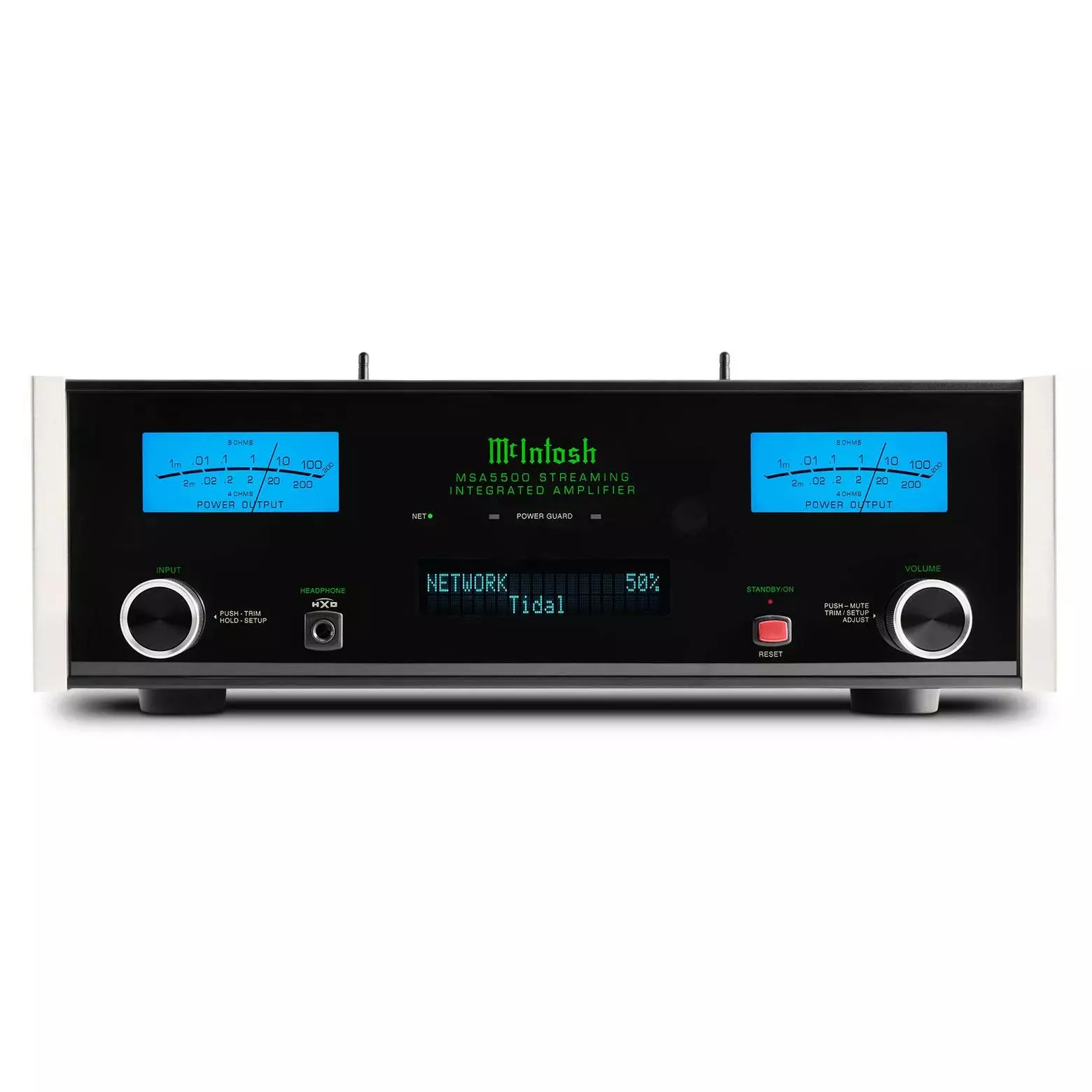 McIntosh MSA5500 2x100W a 8 Ohms.Solido