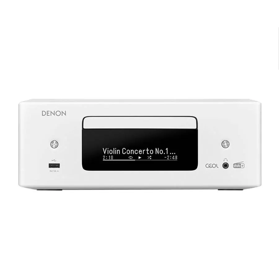 DENON RCD-N12 DAB White