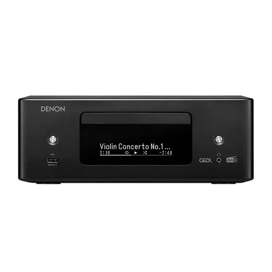 DENON RCD-N12 DAB Black