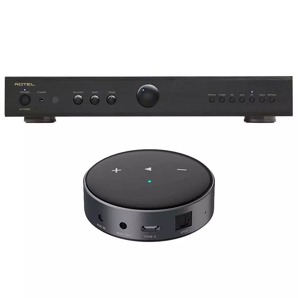 ROTEL A11MKII+Wiim Mini  Black