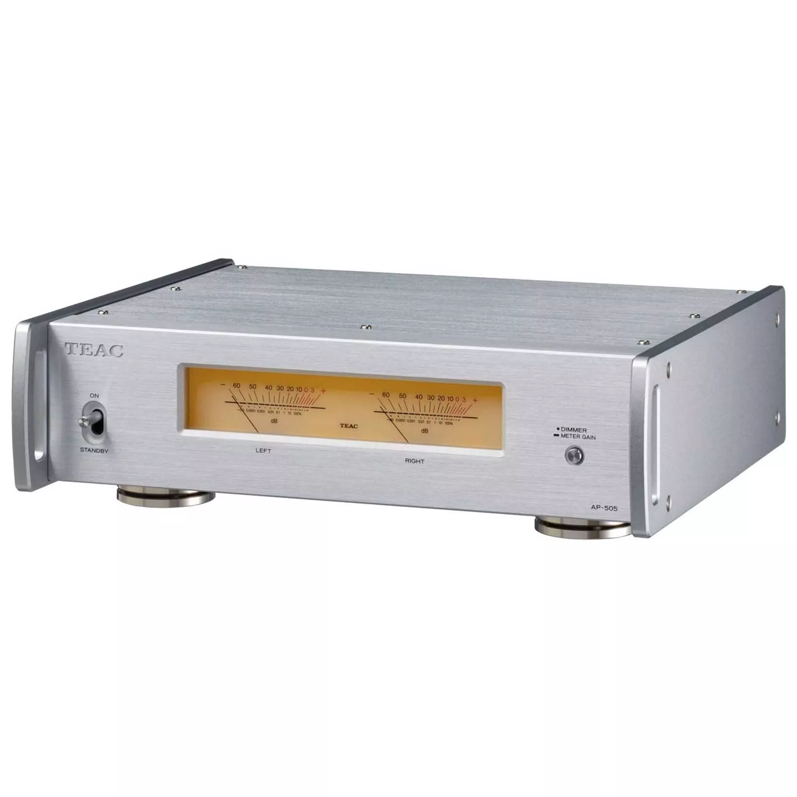 TEAC AP-505-S  Stereo Power Amplifier Silver
