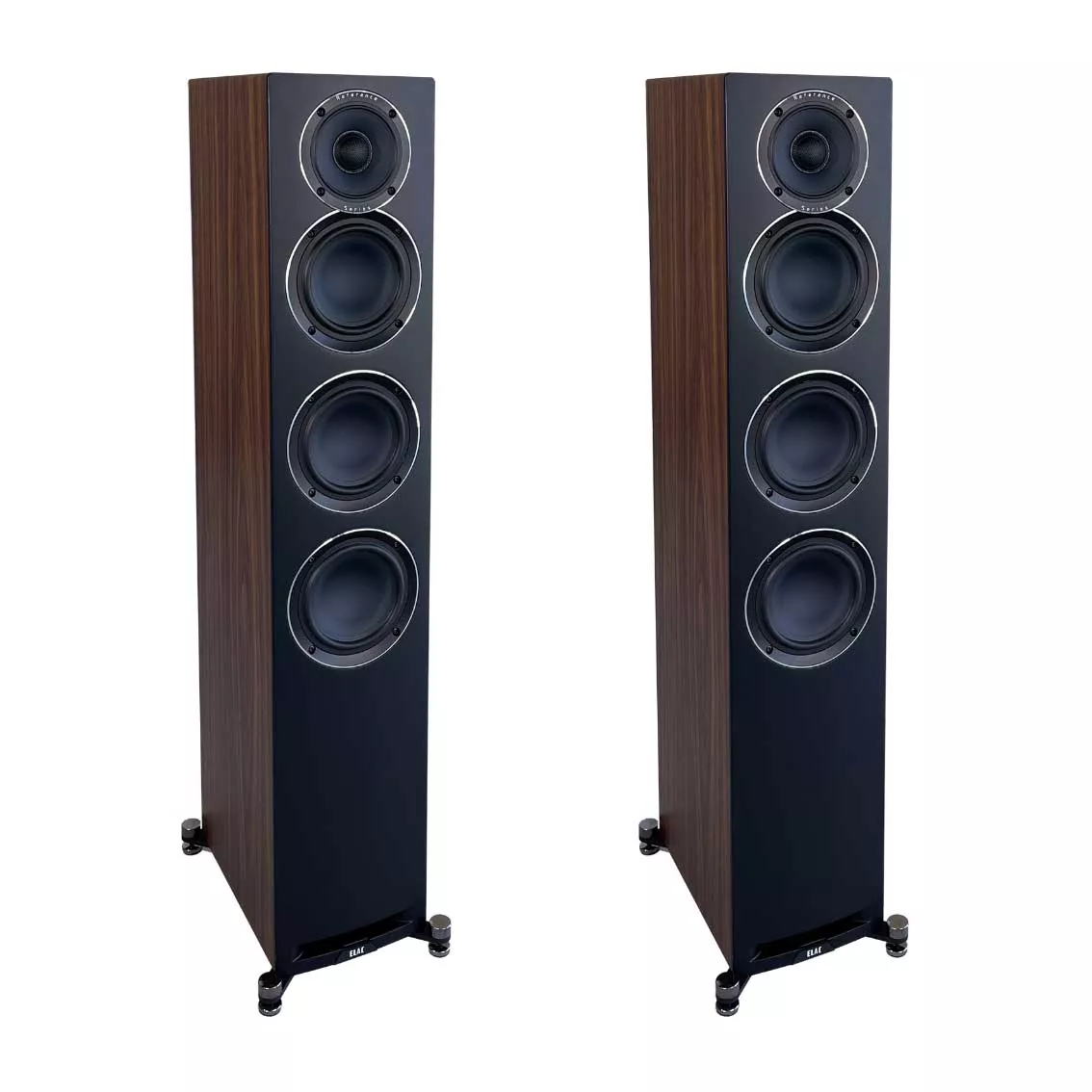 ELAC UNI-FI REF UFR52 - BLACK/WOOD (PAREJA)