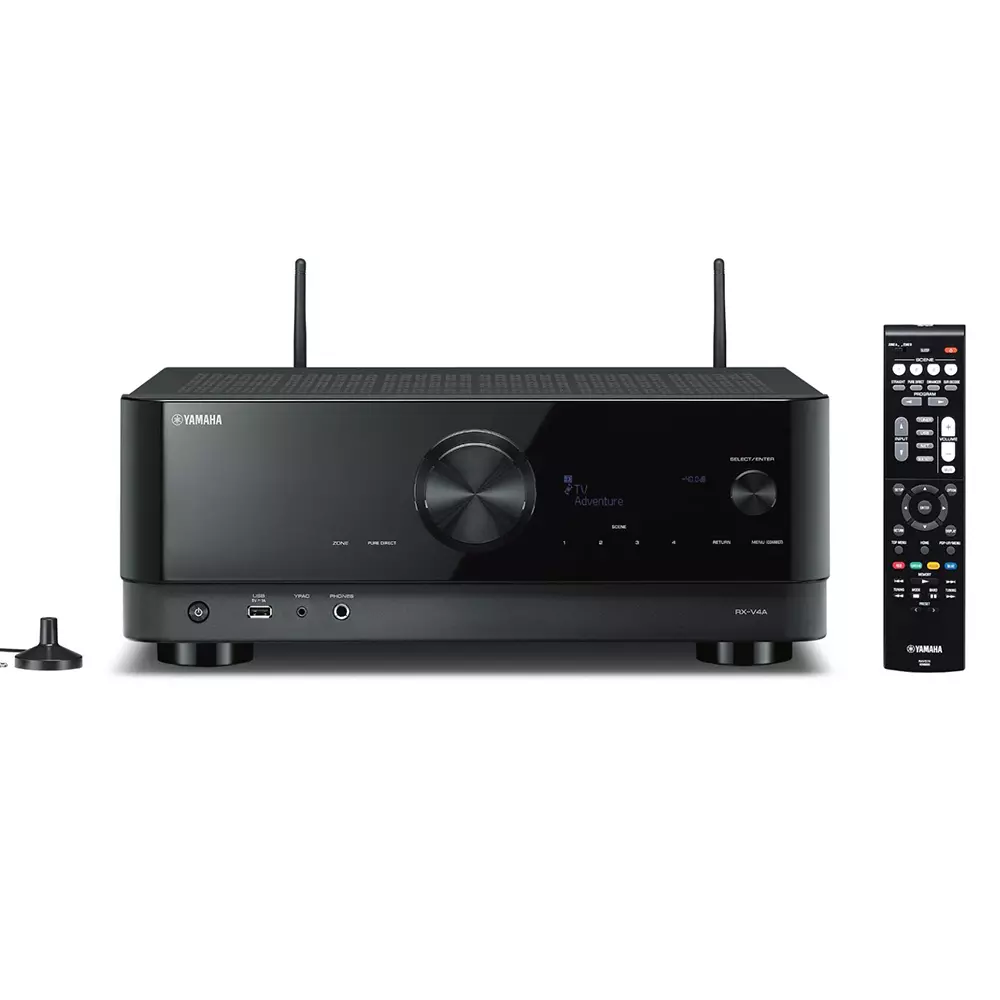 YAMAHA RX-V4A Black MusicCast